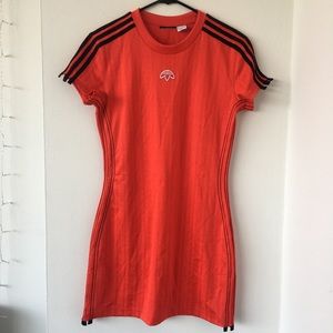 Red Alexander Wang ADIDAS Dress